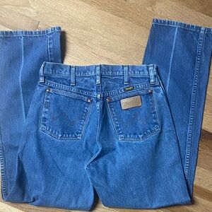 Wrangler High Rise Women's Blue Denim Jeans